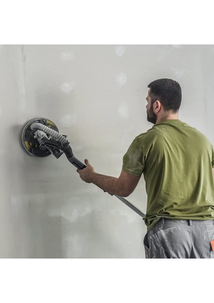 30 Adet 225MM Zımpara Diskleri 120 Grit Kanca ve Döngü Kum Kağıt Pedi 6 Delik Zımpara Uzun Boyunlu Zımpara Alçıpan Zımpara (Yurt Dışından)