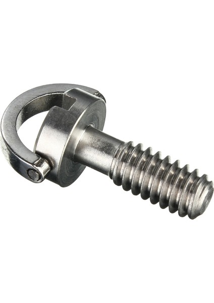 2x Uzun 1/4 Inç D-Ring Vida Paslanmaz Çelik Kamera Tripod Hızlı Bırakma Plakası Gümüş (Yurt Dışından) indirimleri