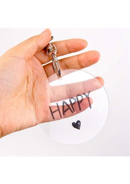 300 Parça 2 Inç Şeffaf Akrilik Anahtarlıklar Delikli Boşluklar, Dayanıklı Akrilik Disk Dıy El Sanatları Için Mükemmel (1/8 Inç Kalın) (Yurt Dışından) fırsatları