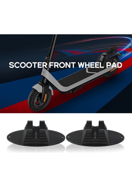 2 Adet Scooter Standı Evrensel Scooter Standı Scooter Ön Tekerlek Pedi (Yurt Dışından) indirimleri
