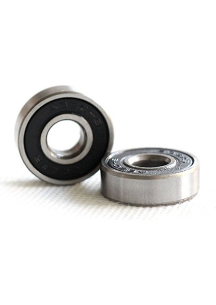 85A Abec-9 Rulmanlı Kaykay Tekerlekleri 54X36MM, Gümüş+Kırmızı (Yurt Dışından)