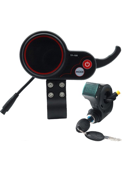 TF-100 Ekran Kontrol Paneli 6pin+3pın Kontak Kilidi Anahtarı (Yurt Dışından)