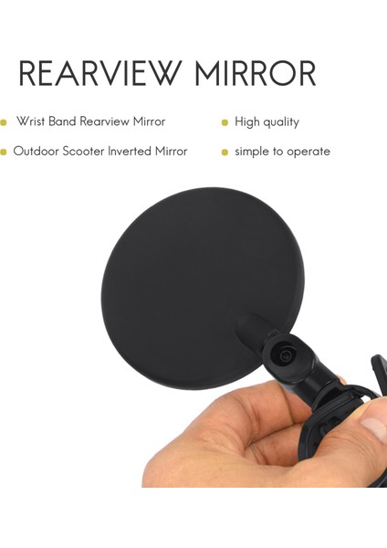 Xiaomi Mijia M365 Için Açık Elektrikli Scooter Dikiz Aynası (Yurt Dışından) modelleri