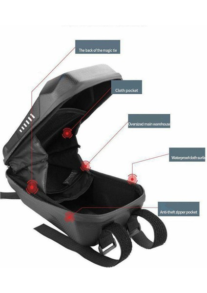 3l Elektrikli Scooter Çantası Su Geçirmez Saklama Çantası (Yurt Dışından) fiyatları