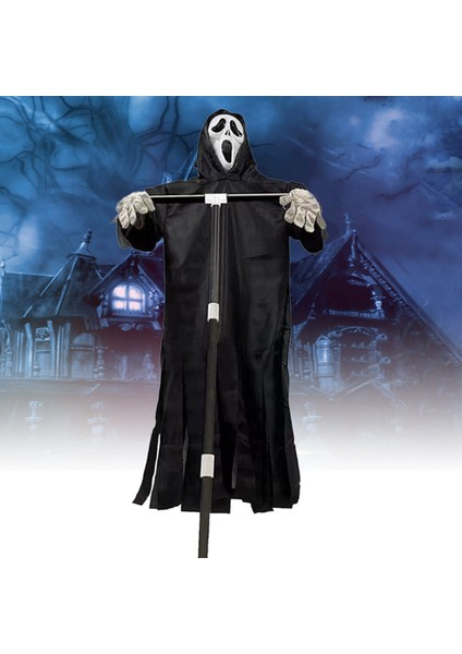 Cadılar Bayramı Çığlık Korkuluk Karga Hayalet Robe Korkuluk Kuş Pastoral Koruma Çığlık Hayalet (Yurt Dışından) indirimleri