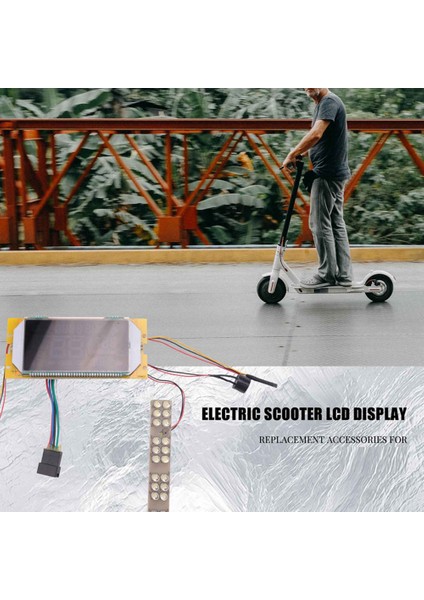 Elektrikli Scooter Ekran LCD Ekran S1 S2 S3 Için 8 Inç Scooter Parçası (Yurt Dışından) fırsatları