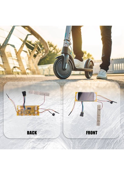 Elektrikli Scooter Ekran LCD Ekran S1 S2 S3 Için 8 Inç Scooter Parçası (Yurt Dışından) indirimleri