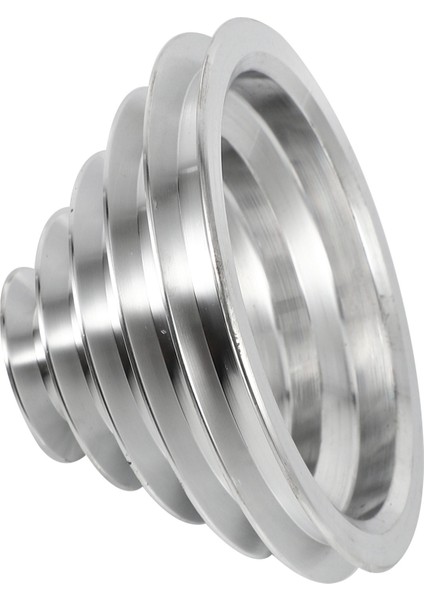 2x 25MM Delik Alüminyum Pagoda Tekerlek A Tipi 5 Adım Pagoda Kasnak Çarkı V Kayışı Zamanlama Kayışı (Yurt Dışından)