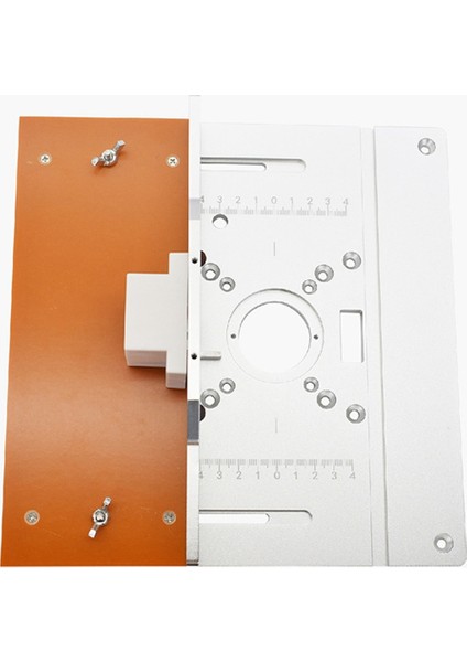 Alüminyum Yönlendirici Masa Ekleme Plakası Elektrikli Ahşap Freze Çevirme Tahtası Gönye Ölçer Kılavuz Seti ile Masa Testere Tezgahı-A (Yurt Dışından) indirimleri