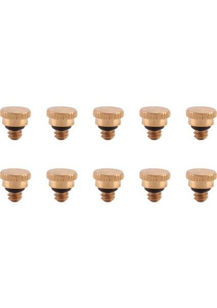 10 Adet 10/24 Vida Dişi Pirinç Sisleme Memesi Fişi Düşük Basınçlı Püskürtme Buhar Ucu Açık Soğutma Sistemi Için (Yurt Dışından)