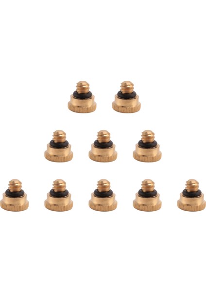 10 Adet 10/24 Vida Dişi Pirinç Sisleme Memesi Fişi Düşük Basınçlı Püskürtme Buhar Ucu Açık Soğutma Sistemi Için (Yurt Dışından) fiyatları