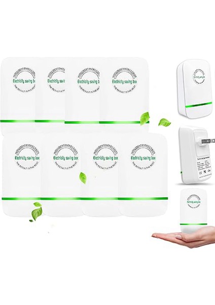 Stop Watt Enerji Tasarrufu, Güç Tasarrufu Wattsave, Stop Watt Enerji Tasarruf Cihazı, Stop Watt Ev Tipi - Us Plug(8 Paket) (Yurt Dışından) fiyatları