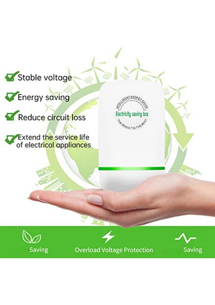 Stop Watt Enerji Tasarrufu, Güç Tasarrufu Wattsave, Stop Watt Enerji Tasarruf Cihazı, Stop Watt Ev Tipi - Us Plug(8 Paket) (Yurt Dışından) indirimleri