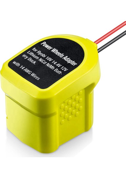 Ryo-Bi 18V P108 P107 P102 Dock Güç Konektörü Için Akülü Tekerlekler Adaptörü, Dıy Akülü Tekerlekler, Robotlar, Rc Oyuncak (Yurt Dışından)