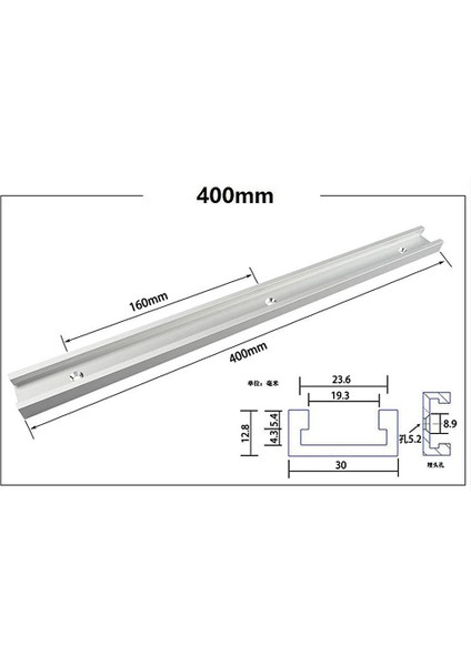 1 Takım Alüminyum Alaşımlı T Parça Yuvası Gönye Parça ve Gönye Çubuğu Kaymak Masa Testere Gönye Ölçer Çubuk Dıy Ağaç Işleme Aletleri (Yurt Dışından) fiyatları