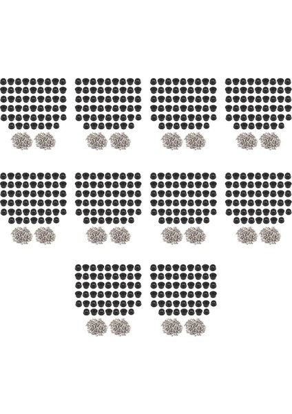 520PCS Kesme Tahtası Için Lastik Ayaklar (0.31X0.59INCH) Sandalyeler ve Diğer Mobilyalar Için Çizilmez Kauçuk Kesme Tahtası Ayakları (Yurt Dışından)