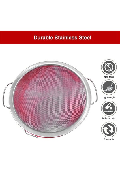 3x Boya Süzgeç Örgü Paslanmaz Çelik Boya Emülsiyonu Bal Huni Filtre Kapağı Filtre Aracı Ürün 60-Mesh 11.4 Inç (Yurt Dışından) fırsatları