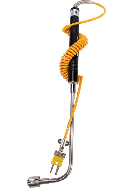 2x NR-81533B K Tipi Sensör Dik Açı Yüzey Sıcaklığı Probu Yüksek Sıcaklık Termokupl -50 Ila 500 ℃ (Yurt Dışından)