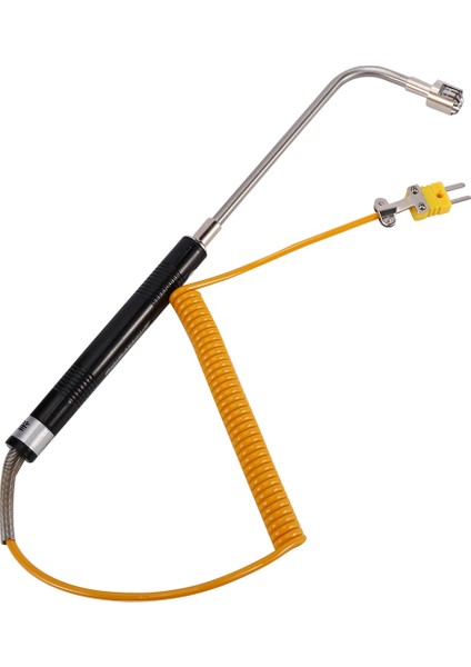 2x NR-81533B K Tipi Sensör Dik Açı Yüzey Sıcaklığı Probu Yüksek Sıcaklık Termokupl -50 Ila 500 ℃ (Yurt Dışından)