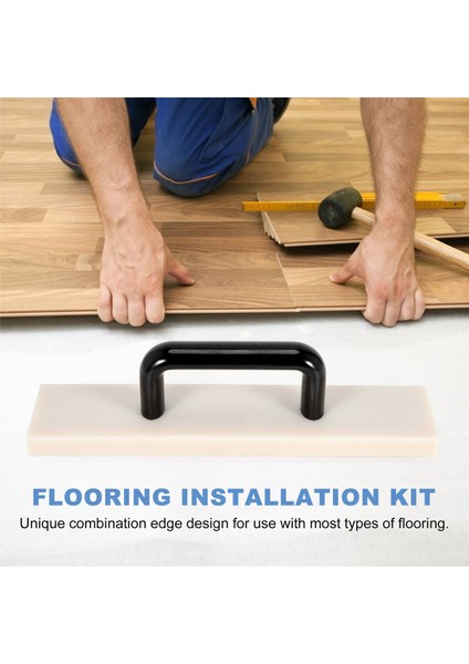 Vinil Tahta Döşeme Için Kılavuz Çekme Bloğu Büyük Saplı Döşeme Vurma Bloğu Uzatma Zemin Aletleri (300MM) (Yurt Dışından) fırsatları