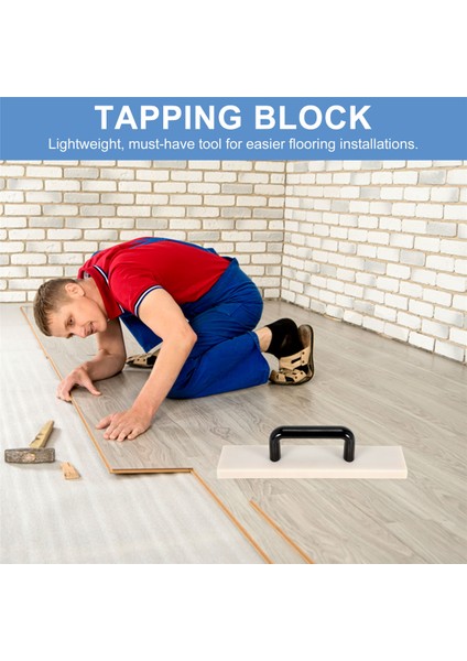 Vinil Tahta Döşeme Için Kılavuz Çekme Bloğu Büyük Saplı Döşeme Vurma Bloğu Uzatma Zemin Aletleri (300MM) (Yurt Dışından) indirimleri