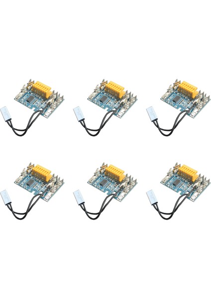 6X18 V Yedek Pcb Çip Kurulu Bms Pcb Şarj Koruma Levhası Makita BL1830 BL1840 BL1850 Güç Aracı (Yurt Dışından)