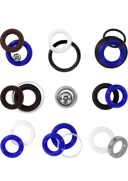 5x 244194 Havasız Boya Püskürtücü Için Pompa Paketleme Kiti 295 390 395 490 495 595 3400, Pompa Püskürtücü (Yurt Dışından) modelleri