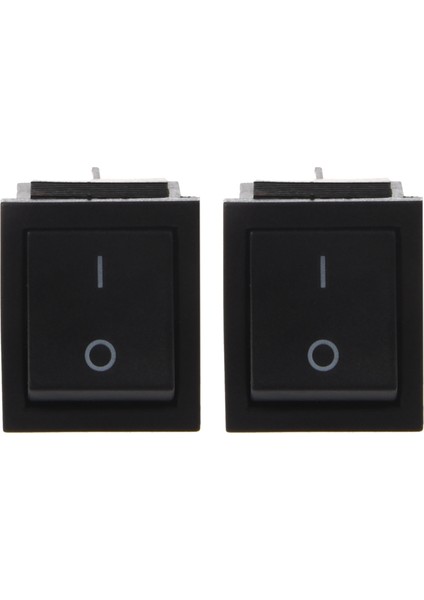 2x Ac 250 V 16A 4 Pin On/off I/o 2 Pozisyon Dpst Geçmeli Tekne Rocker Anahtarı 28X21MM (Yurt Dışından)