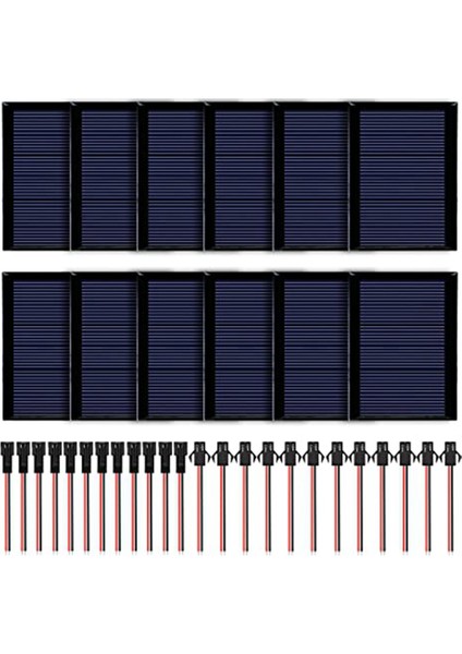 12 Güneş Paneli Hücresinden Oluşan Mini Güneş Paneli Paketi Güneş Enerjisi, Kendin Yap, Bilim Projeleri Için Güneş Paneli - Şarj Cihazı (Yurt Dışından)