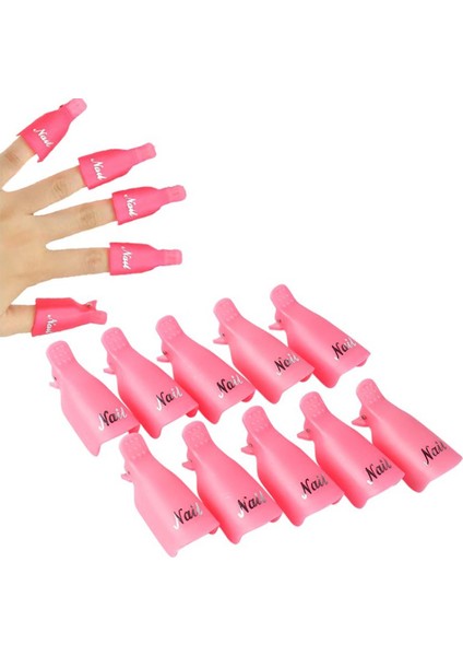 Nail Master Kalıcı Oje Çıkarma Mandalı 10lu