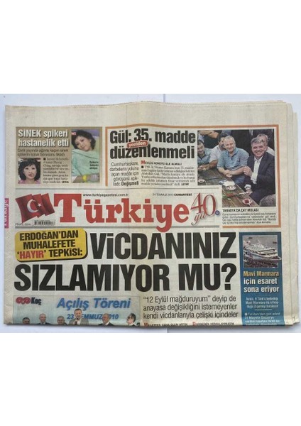 Türkiye Gazetesi 26 Temmuz 2010 - Avustralyalılar Türkiyeye Eğitime Geldi GZ60216