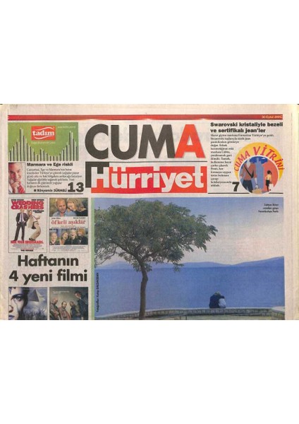 Hürriyet Gazetesi Cuma Eki 30 Eylül 2005 - En Nostaljik 10 Buluşma Noktası GZ93724