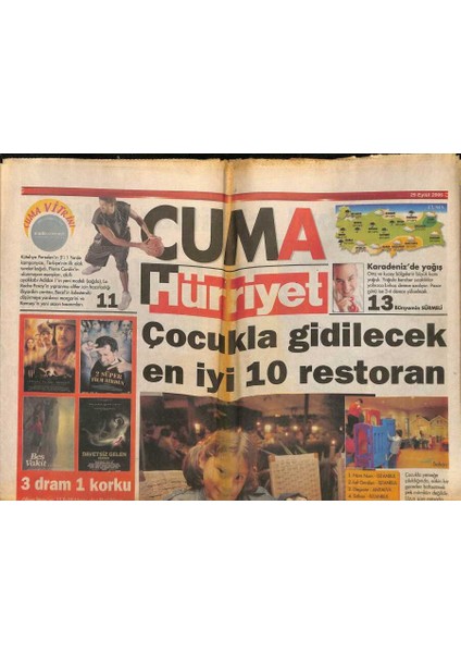 Hürriyet Gazetesi Cuma Eki 29 Eylül 2006 - Oliver Stone Bu Kez Politik Değil GZ116435