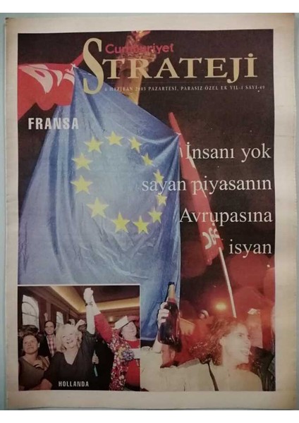 Cumhuriyet Gazetesi Strateji Eki 6 Haziran 2005 Orta Asyada Islami Radikaller - GZ44879 fiyatları