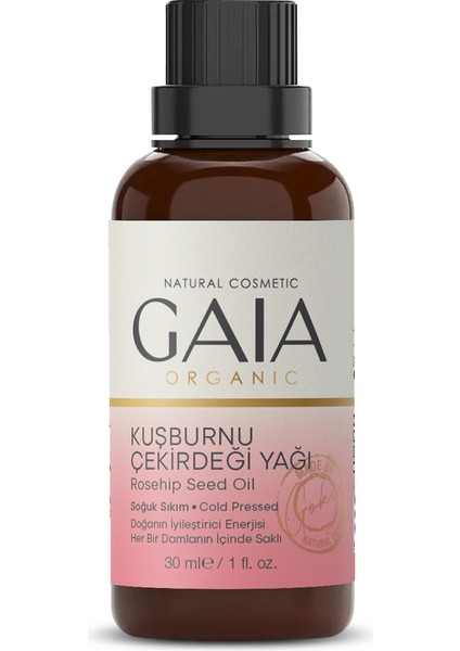 Organic Soğuk Sıkım Kuşburnu Yağı