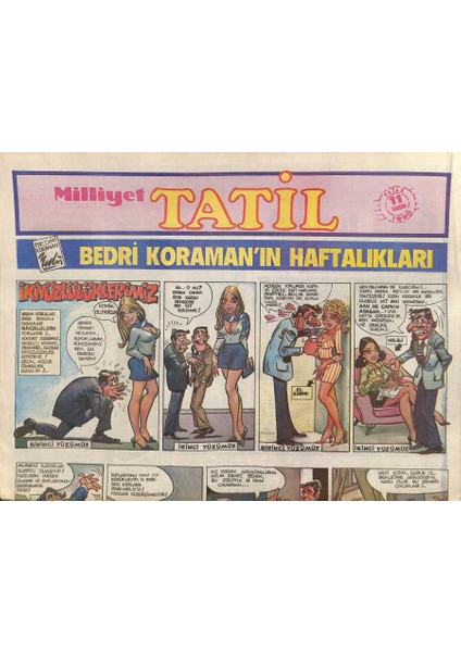 Milliyet Gazetesi Tatil Eki 11 Kasım 1990 - Sümela Manastırı Onarılıyor GZ116113