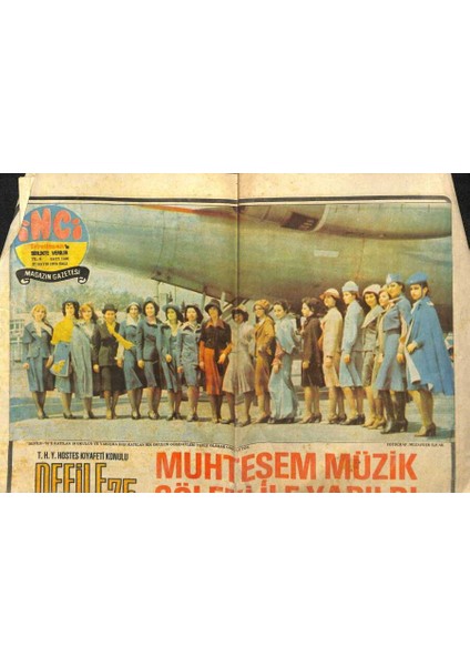 Tercüman Gazetesi Inci Eki 27 Mayıs 1975 - Tarık Akan Hiç Değişmemiş GZ102714