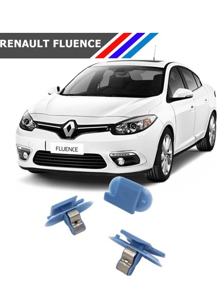 Nvr Renault Fluence Kapı Eşik Klipsi 15 Adetli Paket 7703077477
