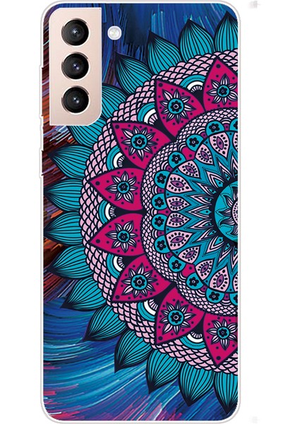Samsung Galaxy S22+5G-MANDALA Çiçek (Yurt Dışından)