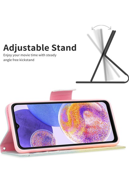 Samsung Galaxy Için M33 5g (Global Versiyon) Manyetik Toka Telefon Damgalı Koruma Kılıfı Flip Stand Cüzdan Koruyucu Kapak Kartı (Yurt Dışından)