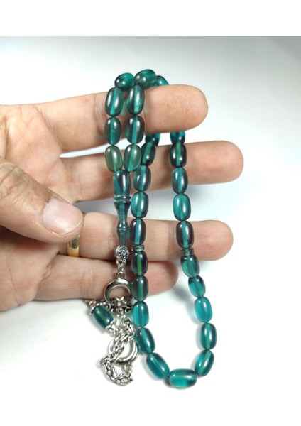 Ayyıldız Gümüş Kaplama Püskül Kombinli Ateş-I Kehribar Sertifikalı No 3805 indirimleri