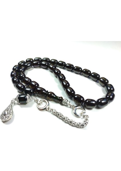 Ayyıldız Gümüş Kaplama Püskül Kombinli Sıkma Kehribar Sertifikalı No 3791 modelleri