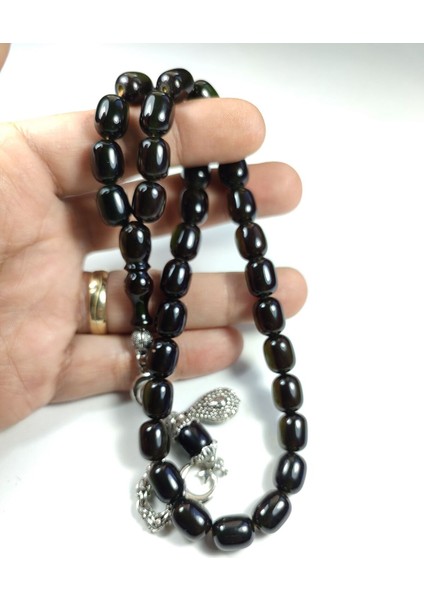 Ayyıldız Gümüş Kaplama Püskül Kombinli Sıkma Kehribar Sertifikalı No 3791 fırsatları