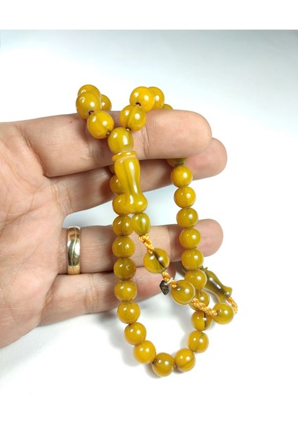 Muhammed Dabbas Usta Imzalı (Imzası Gümüştür) Sıkma Kehribar Sertifikalı 3725 fırsatları