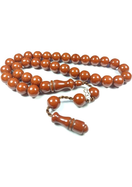 Muhammed Dabbas Usta Imzalı (Imzası Gümüştür) Sıkma Kehribar Sertifikalı 3722