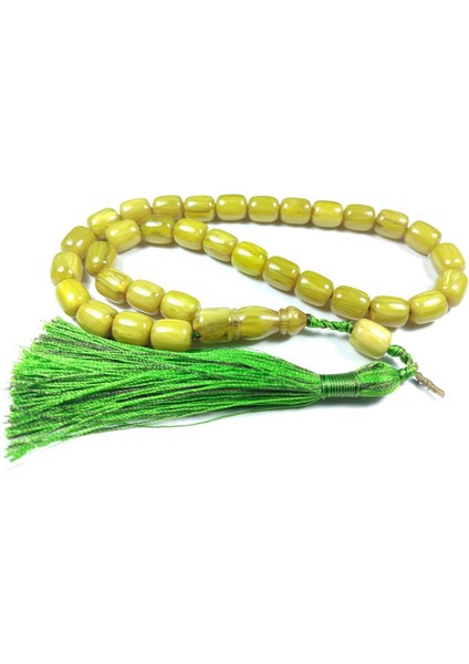 Ebu Zeyn Usta Imzalı Mühürlü Sıkma Kehribar Sertifikalı No 3703