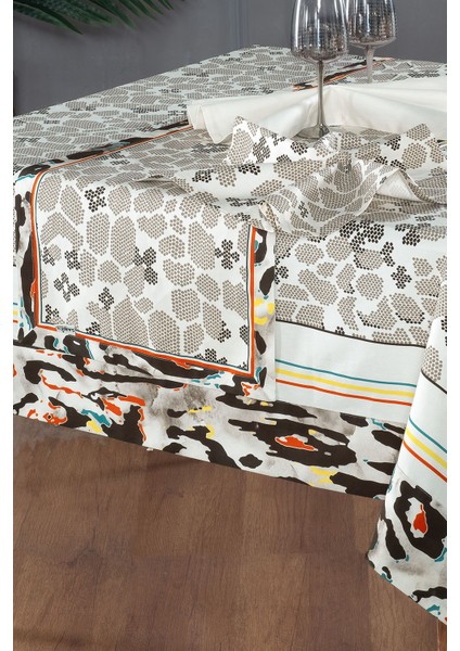 Woody Bej %100 Pamuk Masa Örtüsü 160*240 cm fiyatları