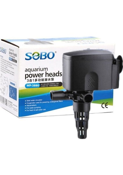 Sobo WP-3880 Akvaryum Için Kafa Motoru 2500 Lt/h 35 W