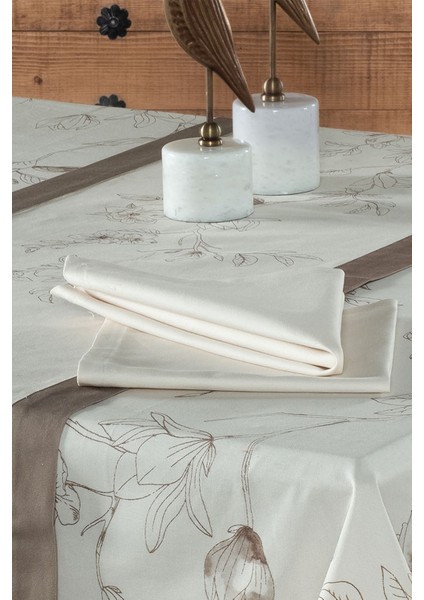 Zoe Bej %100 Pamuk 2'li Peçete 45*45 cm modelleri