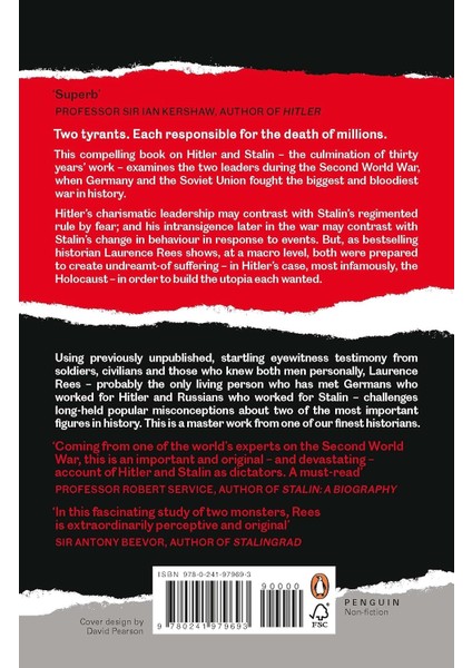 Hıtler And Stalin: The Tyrants And The Second World War - Laurence Rees
